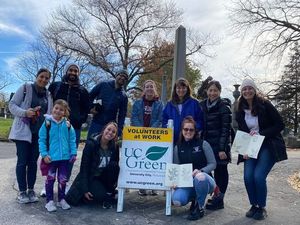 Volunteers at work